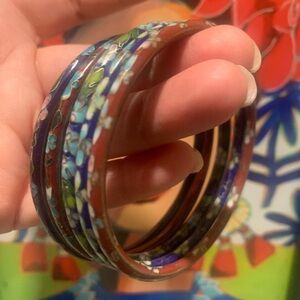 5 beautiful vintage bracelet Set